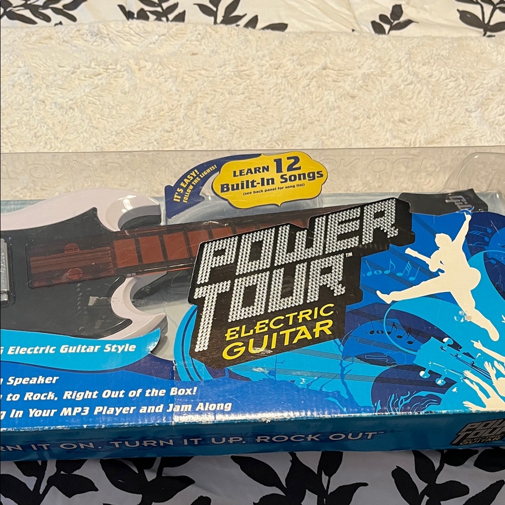 Electric Guitar - Black and Blue